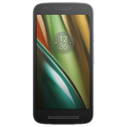 Moto E3 Smartphone, Android, 5, 4G LTE, SIM Free, 8GB Black